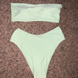 Zaful bandeau bikini set